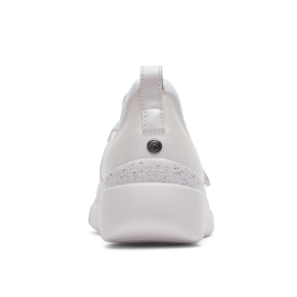 Rockport Sneakers For Womens White - R-Evolution Instep Strap - VY6083542
